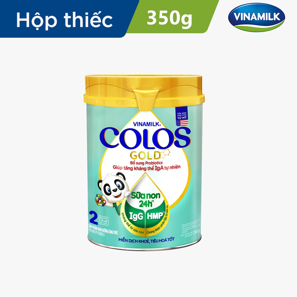 Sữa bột Vinamilk ColosGold 2 Hộp thiếc 800g/hộp