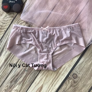 Quần lót nữ thun lụa  không viền mông không viền mông