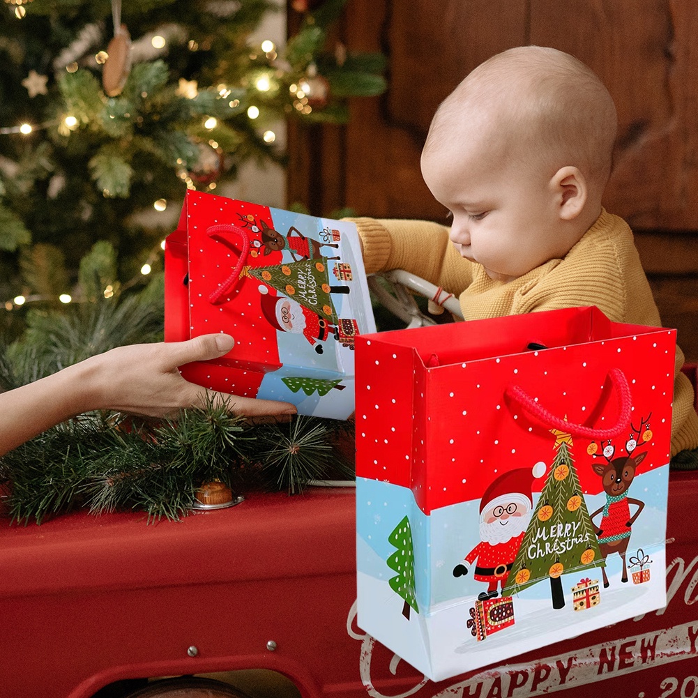 Túi Quà Giáng Sinh Túi Quà Trẻ Em Túi Đóng Gói Túi Xách Túi Bao Bì Sinh Nhật Túi Đựng Quà Túi Xách Túi Giấy