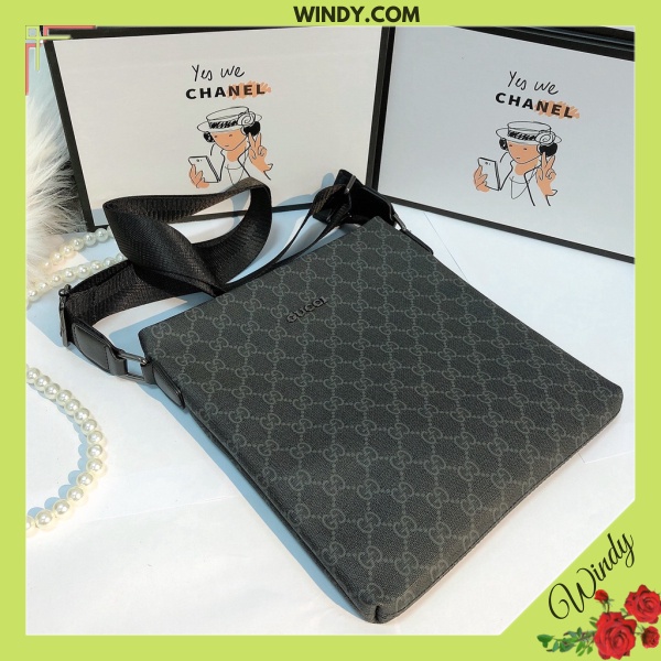 Túi đeo chéo nam lv vừa ipad họa tiết kẻ ô lv sang trọng chất da mềm đẹp WD885