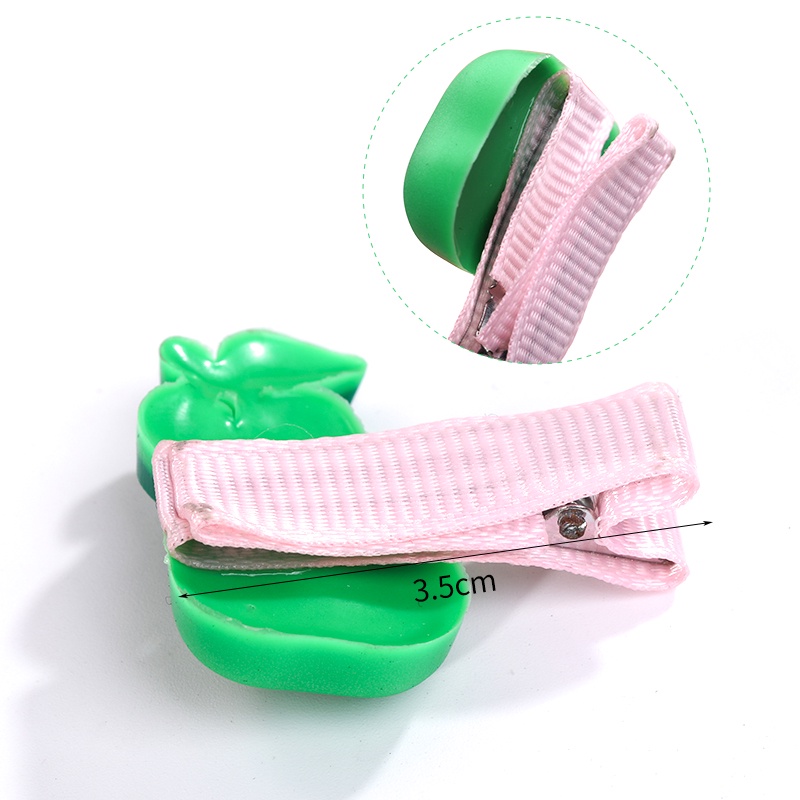 Bộ Kẹp Tóc Hình Trái Cây Thời Trang Hàn Quốc Cho Bé Gái