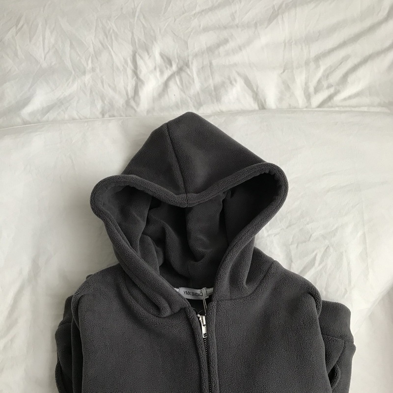 Áo Hoodie nâu trầm lót lông, hàng may kỹ dày dặn, Siêu ấm áp, áo hoodie form rộng unisex