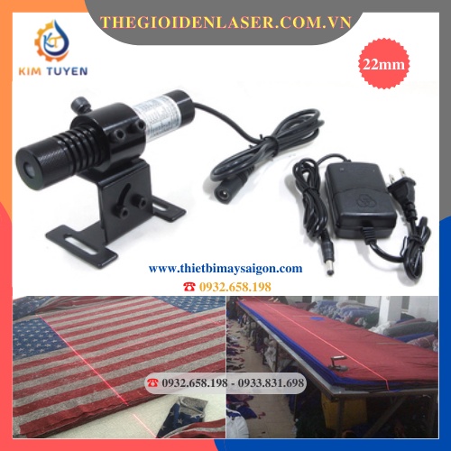 Đèn laser tia thẳng màu đỏ phi 22🌟cho máy cưa gỗ, cắt đá, cắt vải, định vị ngành công nghiệp nhẹ🌟đi-ốt nhập khẩu Đức