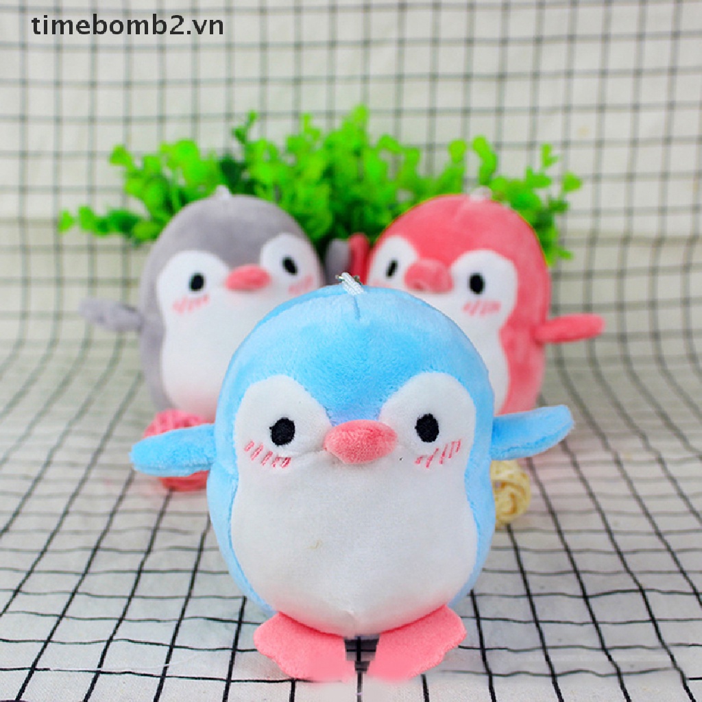 1 Đồ chơi nhồi bông Hình Chim Cánh Cụt Đáng Yêu 12CM