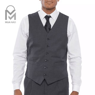 Áo gi lê nam hiệu Stafford màu xám ghi lịch lãm - Hàng chính hãng nhập Mỹ