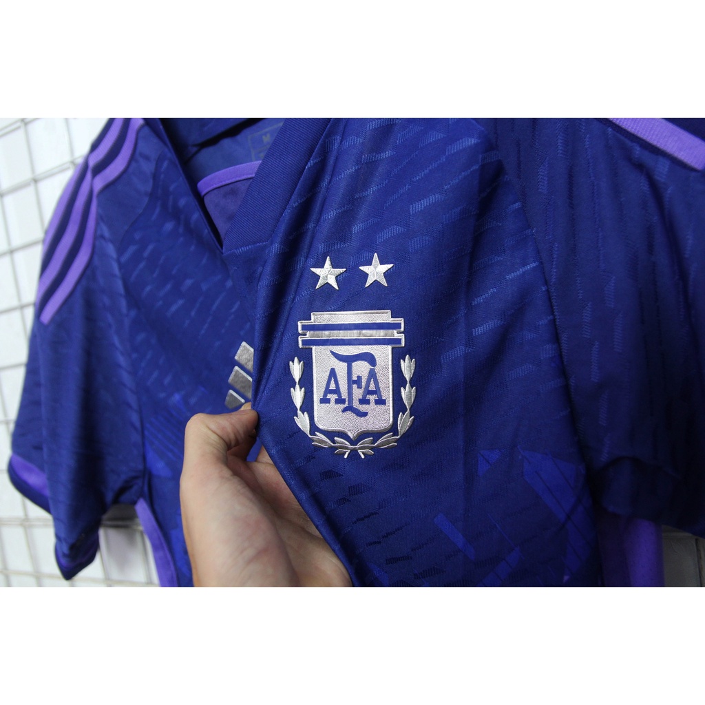 Bộ quần áo bóng đá Đt Argentina mùa WC 22/23 - Bản Player hàng Thái - Argentina Tím sân khách