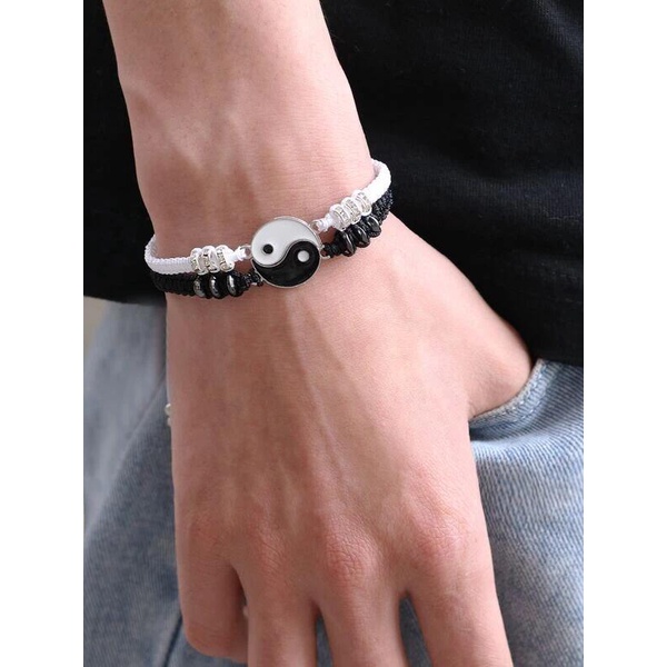 Set 2 vòng đeo tay RINHOO FRIENDSHIP phong cách Trung Hoa thời trang