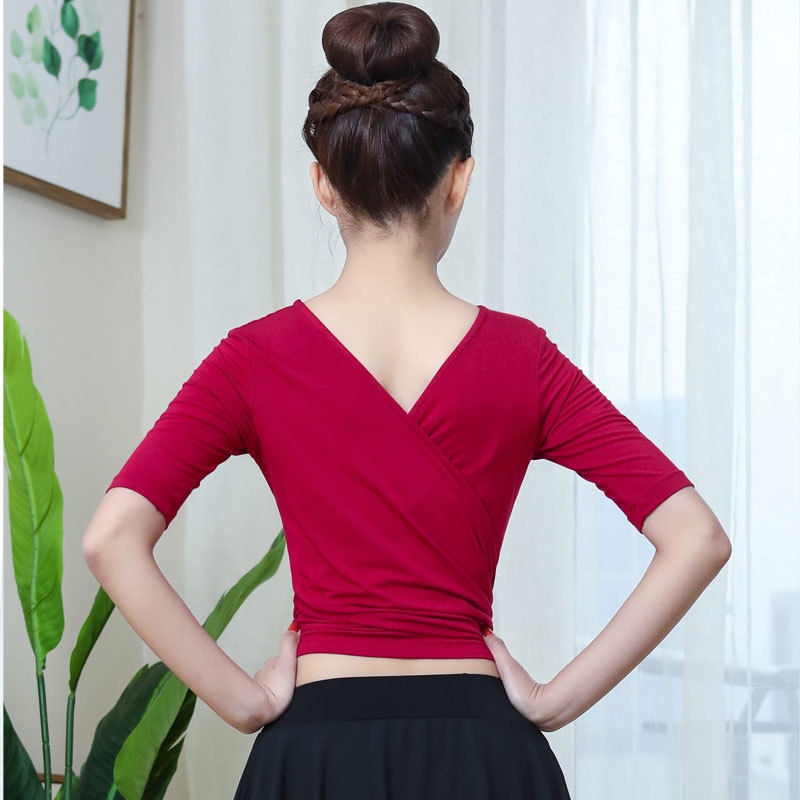 Trang phục tập yoga trang phục múa tập thể hình phương thức mẫu mới cho người lớn áo tập luyện