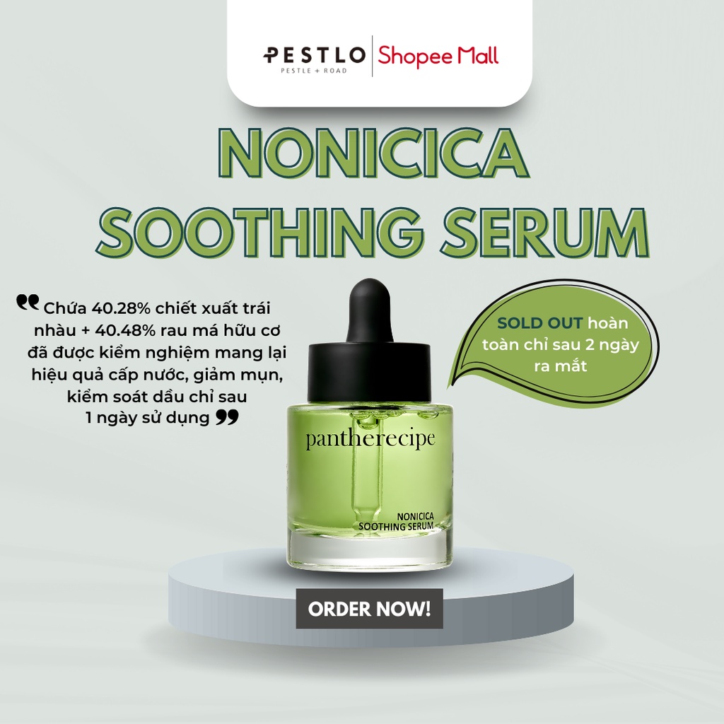 Tinh chất PESTLO Pantherecipe Nonicica Soothing Serum 30ml