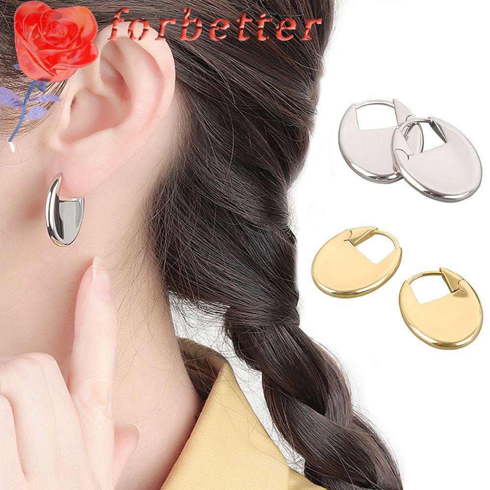 Khuyên Tai Dạng Hạt Tròn Nhiều Màu Sắc Thời Trang Thanh Lịch Cho Nữ