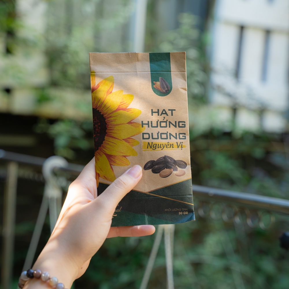 10 GÓI HẠT HƯỚNG DƯƠNG VỊ NGUYÊN BẢN VỊ DỪA NGUYÊN CHẤT| 90S Coffee Vietnam