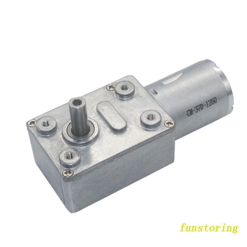Động Cơ Bánh Răng Giảm Tốc Độ Cao JGY370 2RPM Sang 375RPM 6V / 12V24V