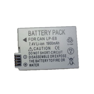 Pin máy ảnh Canon LP-E8 Pin máy ảnh Canon 550D 600D 650D 700D