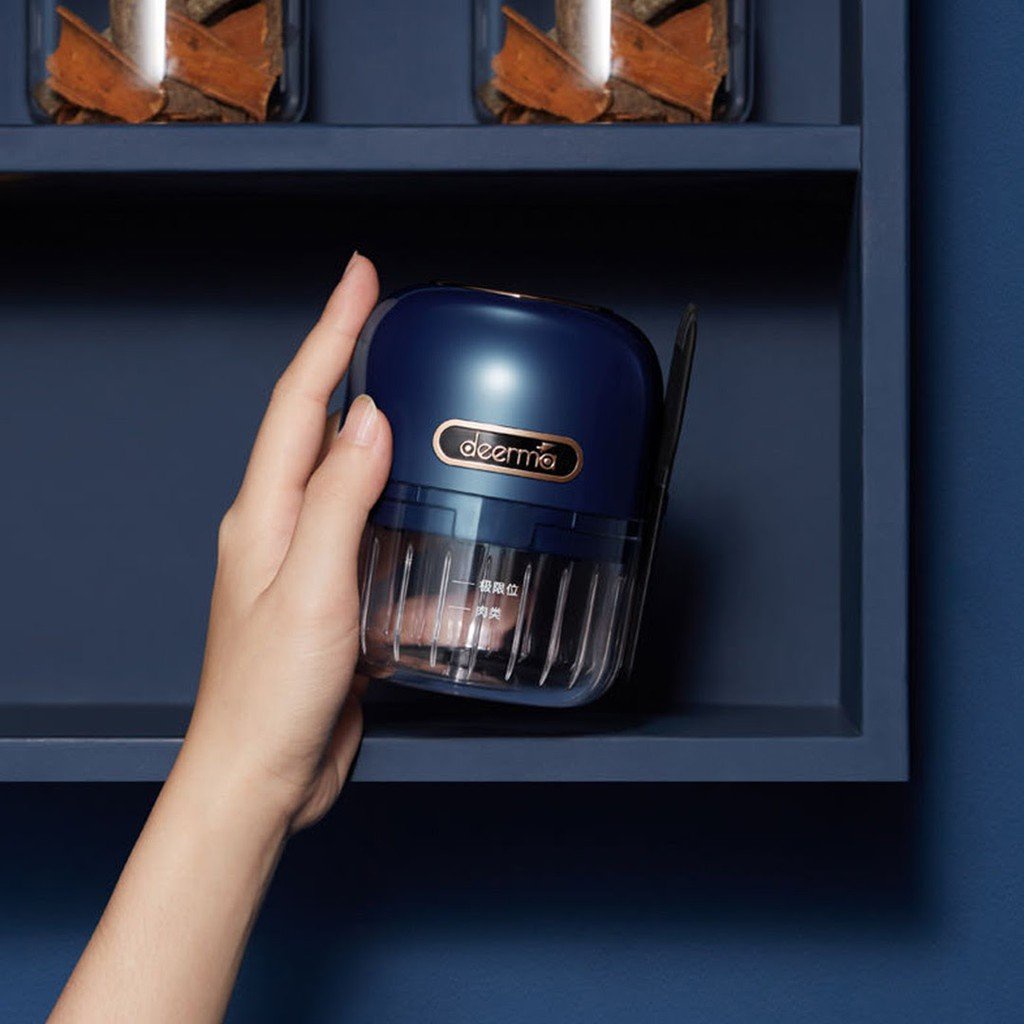 Máy xay nghiền đa năng không dây Deerma JS200, xay tỏi ớt