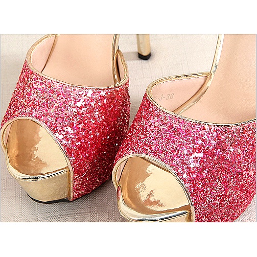 Sandal Cao Gót 14CM Thiết Kế Mới Quyến Rũ Thời Trang Dành Cho Nữ