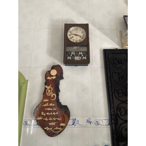 Tranh Thư pháp gỗ