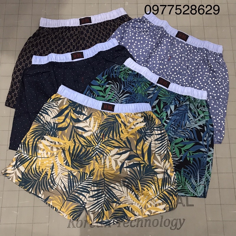 Combo 5 Quần Nam H33 Mền Mịn Nhiều Hoạ Tiết