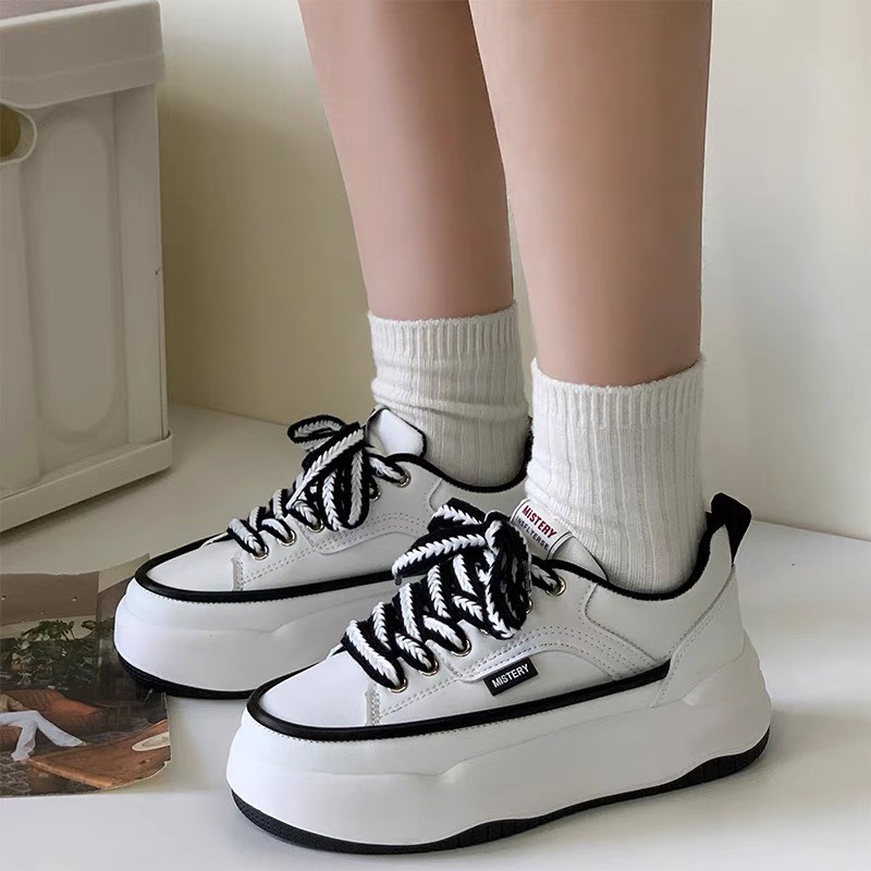 Giày Thể Thao Sneaker Ulzzang Nữ Đế Cao 5Cm Thời Thượng M10 - ℂ𝔸𝕄𝕊𝕋𝕆ℝ𝔼