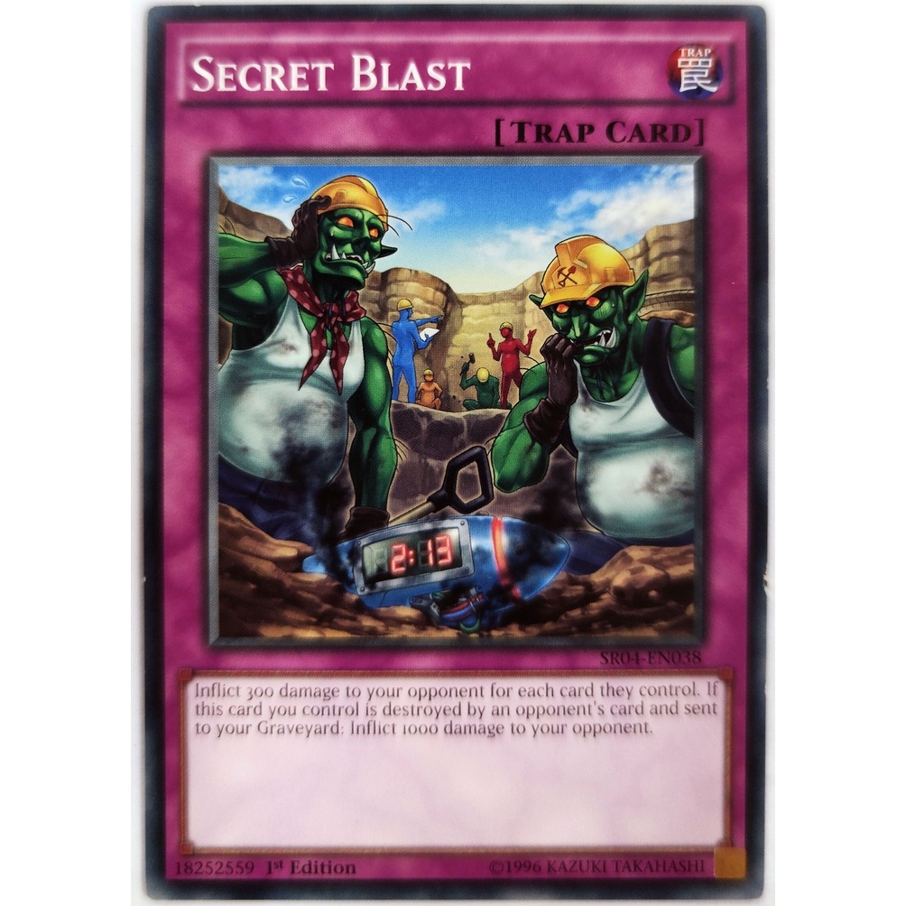 [Thẻ Yugioh] Secret Blast |EN| Common