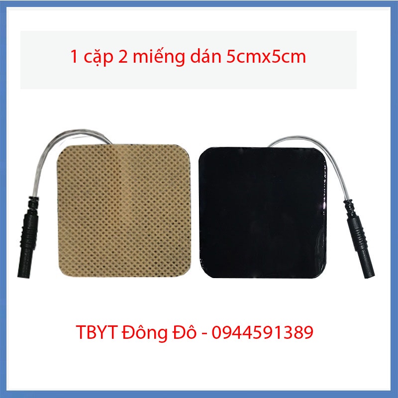 01 cặp miếng dán điện xung máy điện châm hoa đà SDZ-II