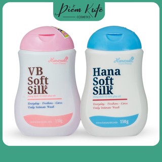 Dung Dịch Vệ Sinh Phụ Nữ Hana SOFT&SILK , Mỹ phẩm Hana yuki