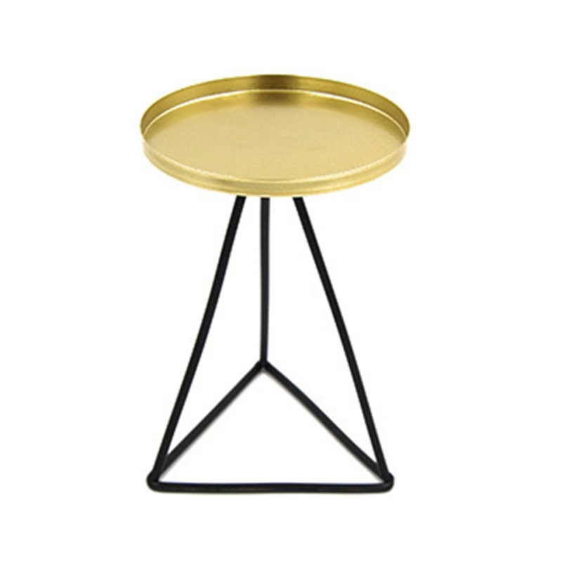 Giá Đỡ Nến Hình Tam Giác Bằng Kim Loại Trang Trí Tiệc