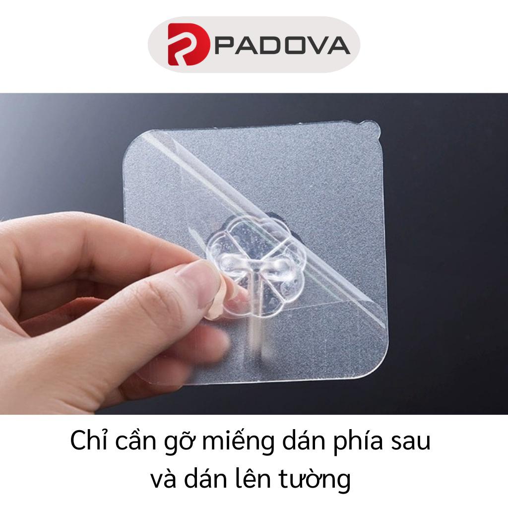 Móc Dán Tường Siêu Dính, Trong Suốt, Chịu Lực Tốt, Chắc Chắn PADOVA 3974 | BigBuy360 - bigbuy360.vn