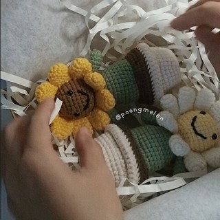 | poongcraftvn | little doll flower of stuff cute • handmade/crochet