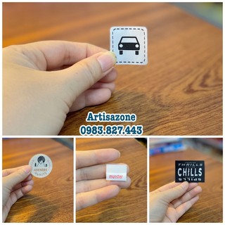 Tag, nhãn mác vải phụ kiện làm handmade -