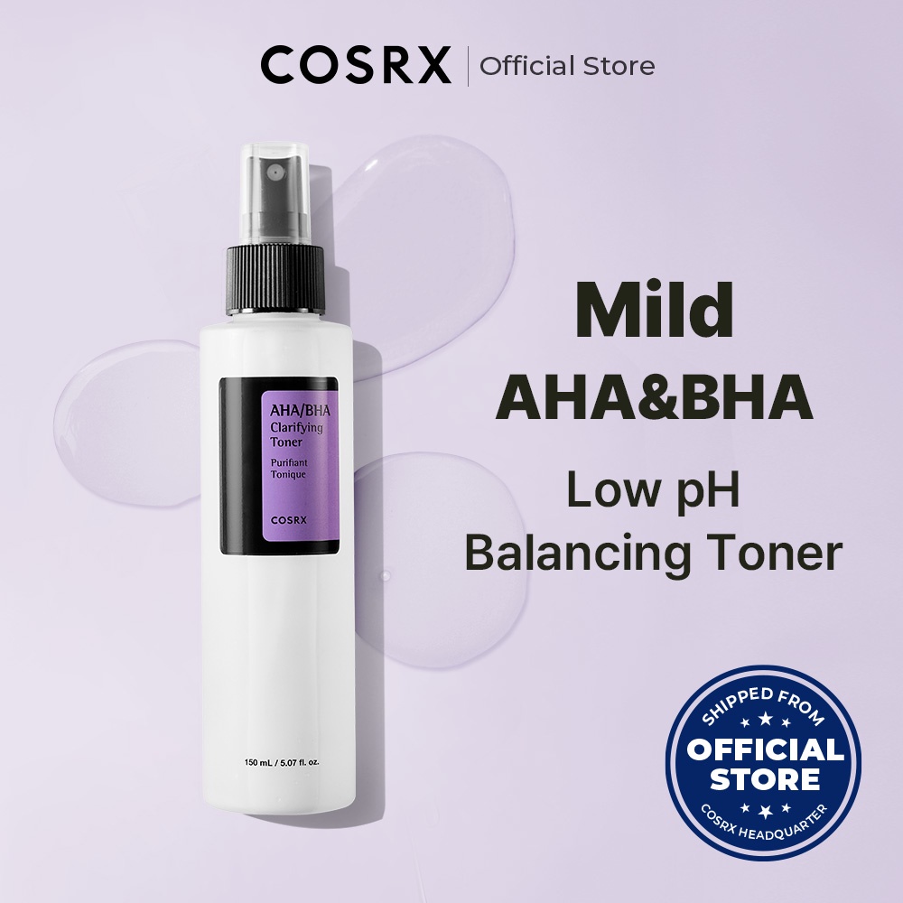 Nước Hoa Hồng Cosrx Chứa AHA/ BHA Clarifying Treatment Toner 150ml Tẩy Tế Bào Chết, Làm Sáng Da, Giảm Mụn (MẪU MỚI)