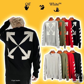 ⚡️ - áo len off white ow knit sweater cao cấp, áo sweater len off white logo