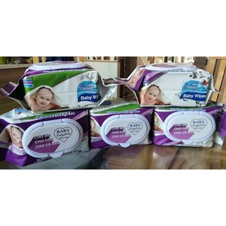 Set combo 5 gói khăn ướt baby 125g