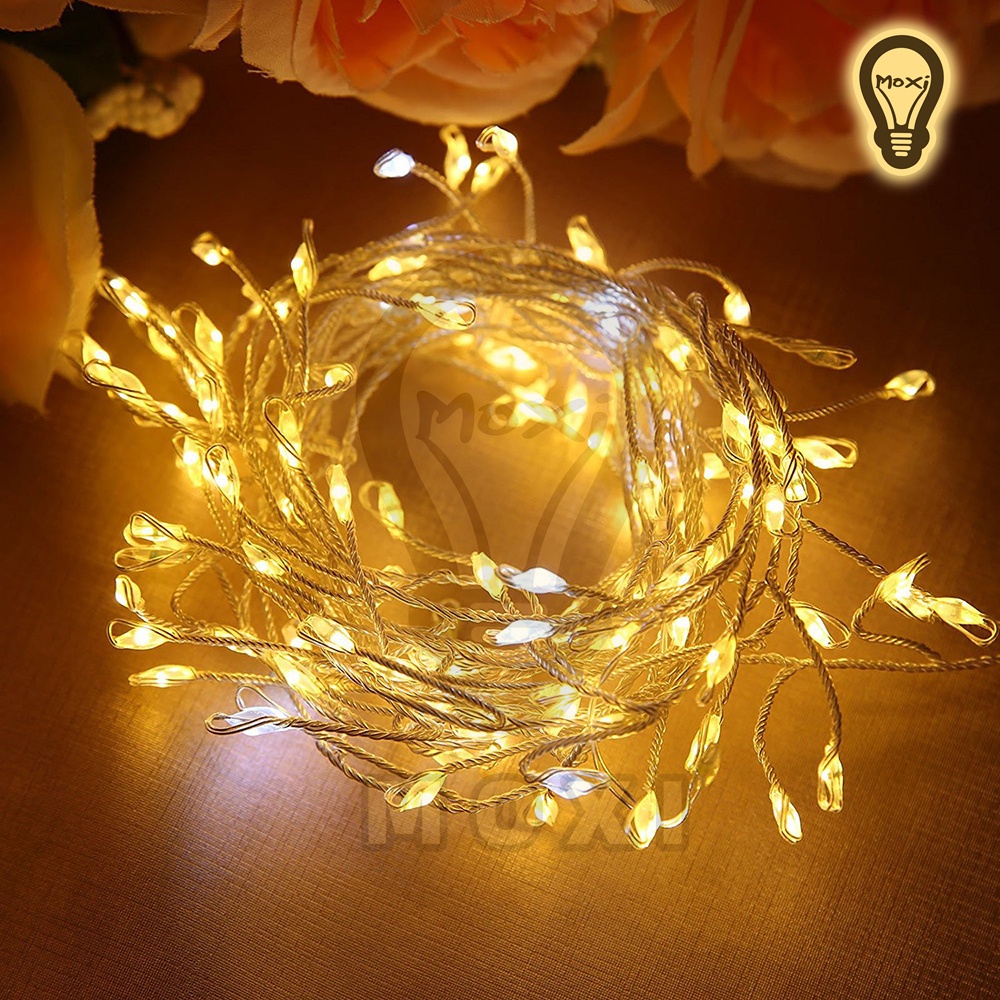 DÂY ĐÈN LED ĐÓM TRANG TRÍ DECOR CÀNH NGUYỆT QUẾ - FAIRY SIÊU SÁNG 10M 400LED