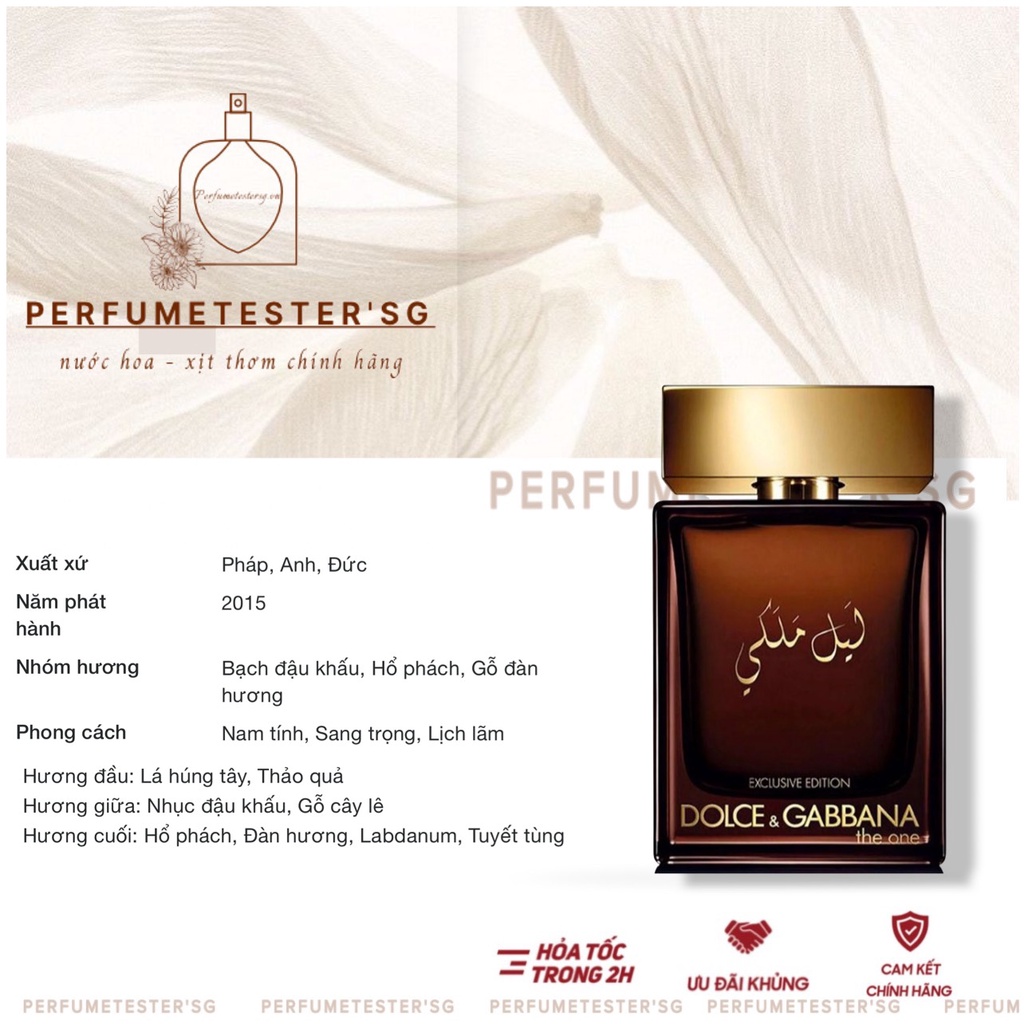 Nước hoa  D&G The One Royal Night