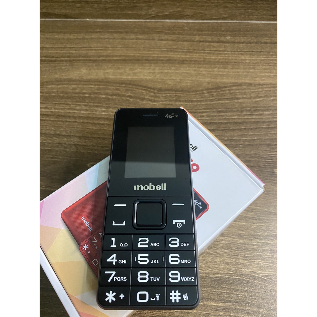 Điện Thoại 4G Mobell M239 - 2 Sim 2 Sóng - Loa To Rõ Ràng, Camera 8 MP - Hàng Chính Hãng - Bảo Hành 12 Tháng
