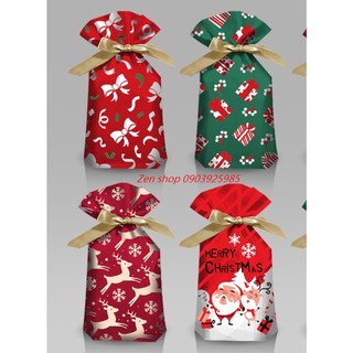 [Size M 15 x 23cm] Túi có dây nơ rút miệng đựng bánh kẹo, quà tặng.