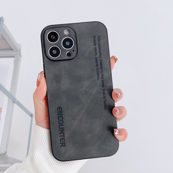 Ốp Điện Thoại Da Cứng 4 Màu Tùy Chọn Cho iPhone 7 8 14 Plus 7 + 8 + 14 + X Xr Xs Max 11 12 13 Mini 14 Pro Max