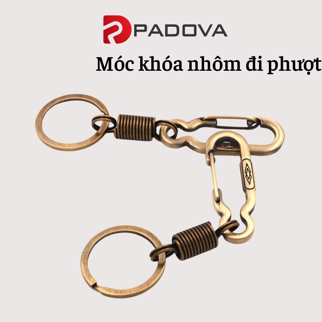 Móc Khóa Nhôm Đa Năng, Treo Đồ Đi Phượt Độ Bền Tốt PADOVA 9010