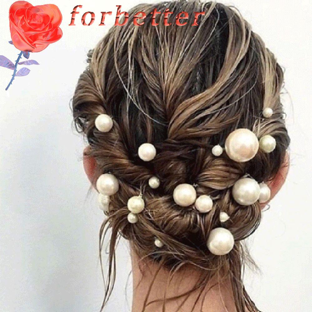 Set 20 ghim cài tóc trang trí đính ngọc thời trang cho nữ