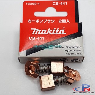 Chổi than máy dùng pin makita cb-441 195022-4