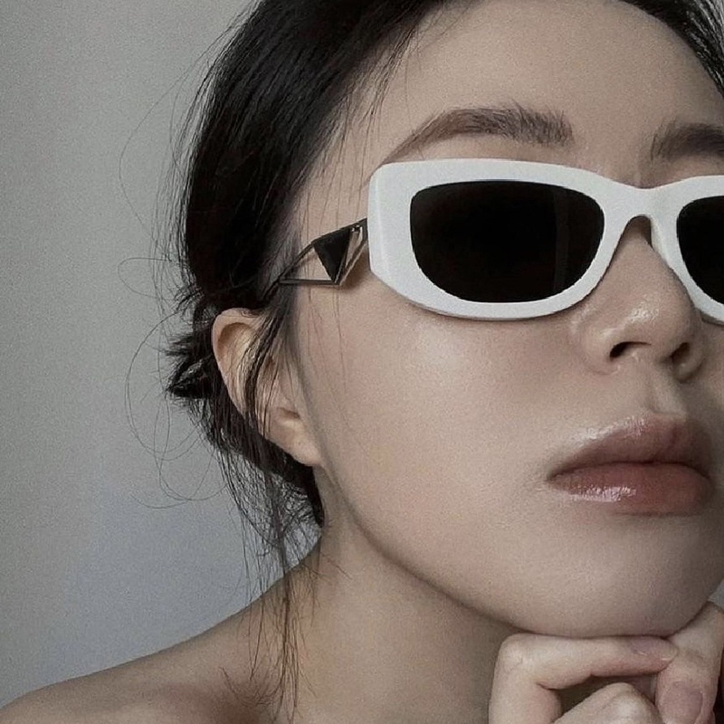 Kính Mát Gọng Tam Giác Phong Cách Âu Mỹ