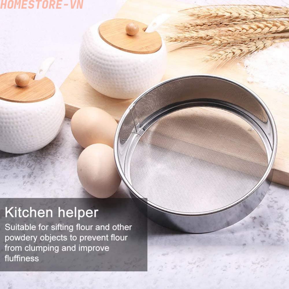 Dụng Cụ Rây Bột Làm Bánh Bằng Lưới Tiện Dụng