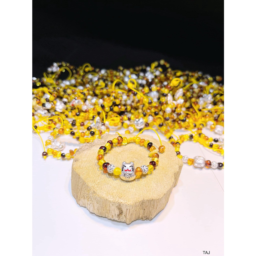 Cham mèo bạc ta xỏ ngang