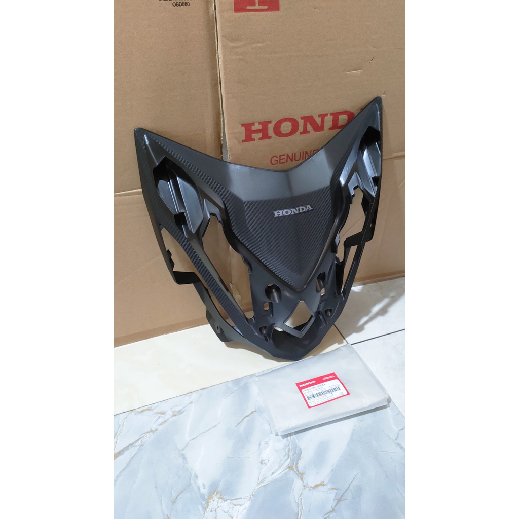 Bộ mặt nạ trước HONDA WINNER X V2 năm 2021 màu Đen. *NH1*