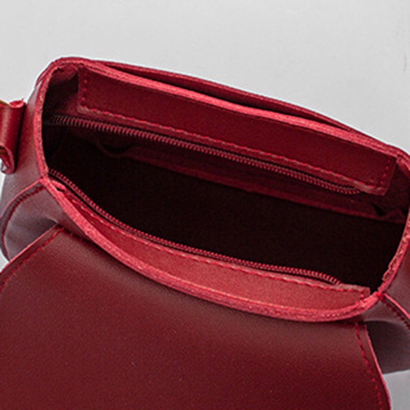 Túi Đeo Chéo Đựng Điện Thoại Màu Trơn Cá Tính Cho Nữ