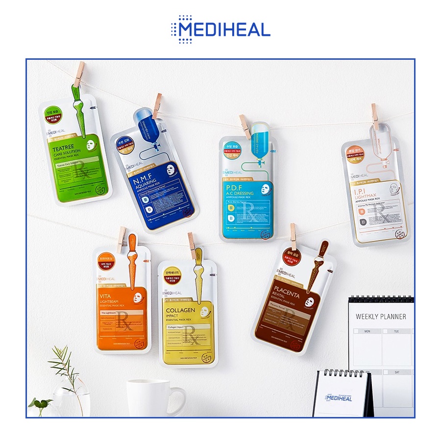 [GIFT] Mặt Nạ Dưỡng Da Cấp Ẩm, Dưỡng Da Mềm Mịn Mediheal Mask REX 24/25/27 ml