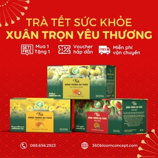 Trà đông trùng hạ thảo hoàng tâm an 40g