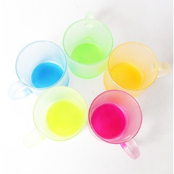 Cốc màu loang ombre mèo mitao CCM54a cute dễ thương hoạt hình décor vintage 320ml