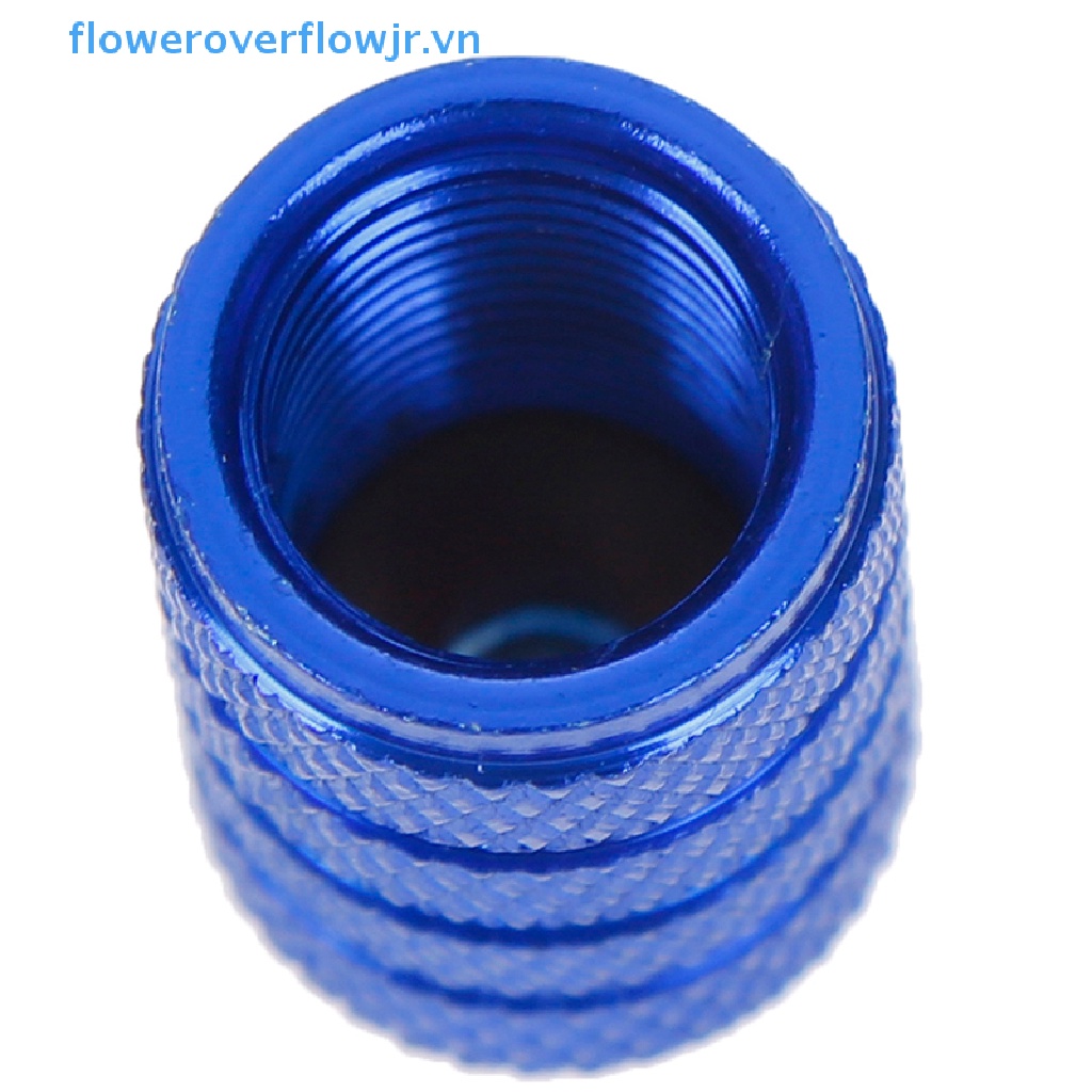 4 Nắp Van Bánh Xe Hơi Bằng Nhôm Chống Bụi Tiện Dụng