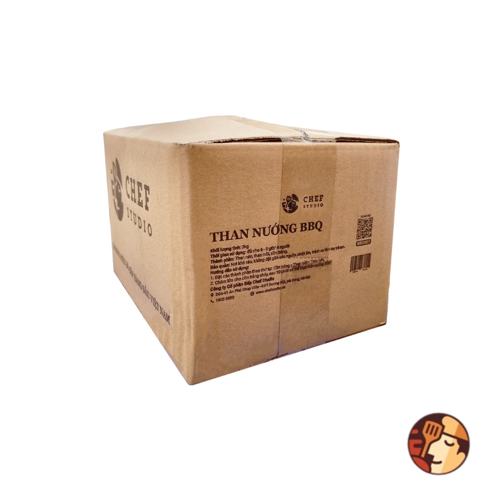 Than nướng BBQ Chefstudio 3kg